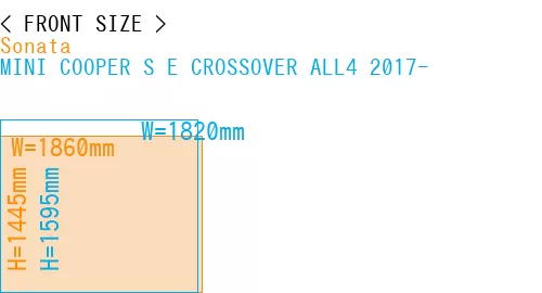 #Sonata + MINI COOPER S E CROSSOVER ALL4 2017-